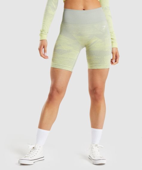 Szorty Gymshark Adapt Ombre Seamless Damskie Głęboka Zielone | PL 986OFT